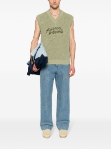 Maison Kitsuné MAISON KITSUNE' Jeans Clear Blue - Img 4