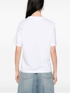 Maison Kitsuné MAISON KITSUNE' T-shirts and Polos White - Img 4