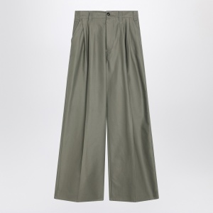 Maison Margiela Khaki wide-leg trousers