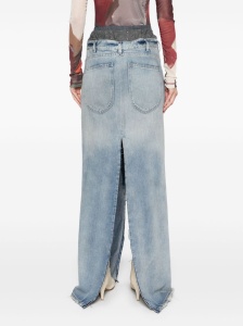 Maison Margiela Maxi denim cotton skirt - Img 3