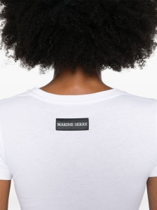 MARINE SERRE T-shirts and Polos White - Img 3