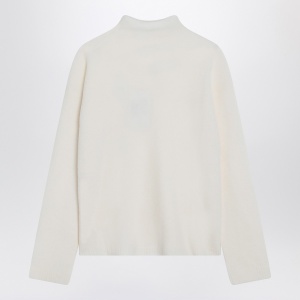 Max Mara Ivory cashmere-blend sweater - Img 2