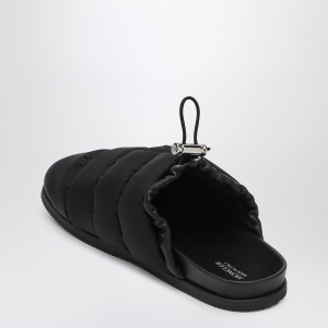 Moncler Black nylon mule Mon Pocket - Img 2