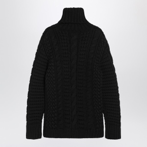 Moncler X Edward Enninful Black wool turtleneck sweater - Img 2