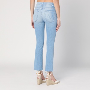 Mother Trumpet jeans The Dodger Sneak light blue washed - Img 2