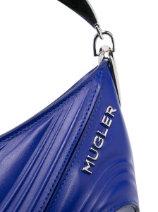 Mugler small Spiral Curve 01 embossed tote bag - Img 2