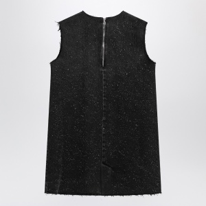 NAMACHEKO Dark grey mini dress in denim - Img 2