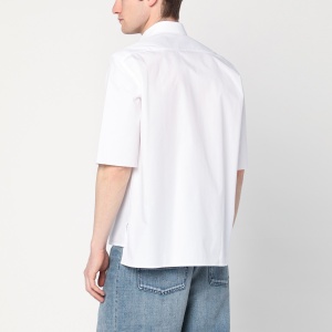 NAMACHEKO White shirt with logo patch - Img 2