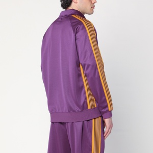 Needles Purple/ochre zip sweatshirt - Img 2