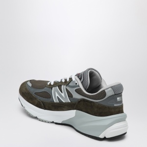 New Balance Low Made in USA 990v6 olive green trainer - Img 2