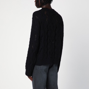 Our Legacy Cable Sonar black jumper - Img 2