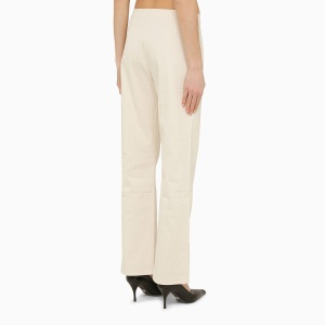 Our Legacy Regular white cotton trousers - Img 2