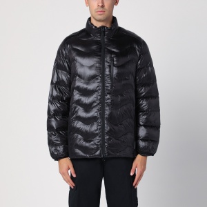 Purple Mountain Observatory Black padded zipped jacket