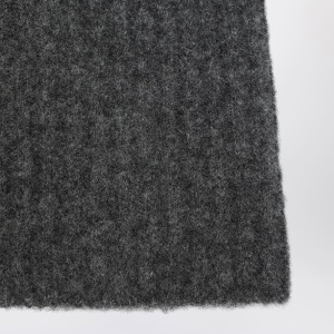 Roberto Collina Charcoal cashmere ribbed beanie - Img 2