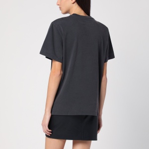 ROTATE Birger Christensen Black cotton T-shirt - Img 2