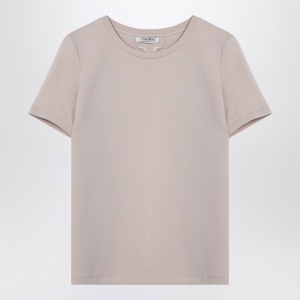 S Max Mara Écru cotton-blend T-shirt