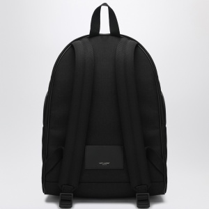 Saint Laurent Black leather and nylon backpack - Img 2