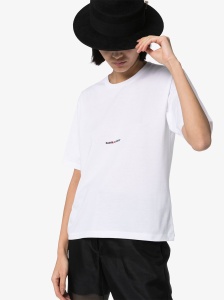 Saint Laurent logo print T-shirt - Img 4