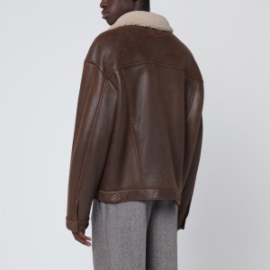 Salvatore Santoro Burnt brown leather jacket - Img 2