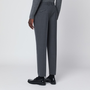 Santaniello Grey wool trousers - Img 2