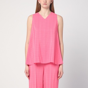 Semicouture Pink Prya viscose top