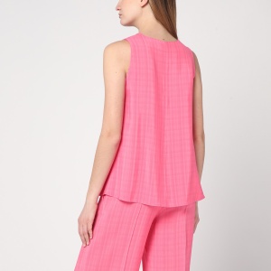 Semicouture Pink Prya viscose top - Img 2