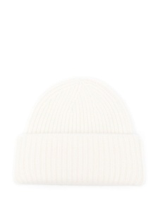 Soft Goat Cashmere ribbed beanie