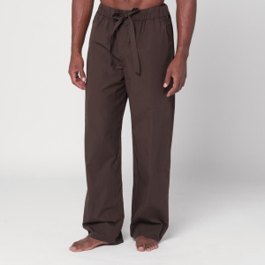 Tekla Brown pyjama trousers