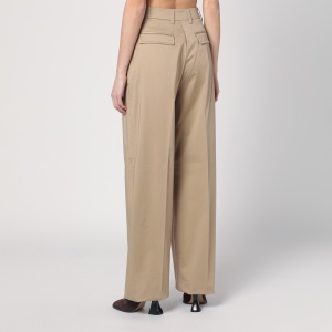 TheLatest Wide sand-coloured Axel trousers - Img 2