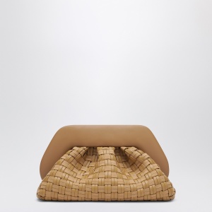 THEMOIRè Woven clutch Tia in biscuit color - Img 2