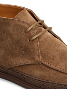 Tod's Suede Leather Ankle Boot - Img 4
