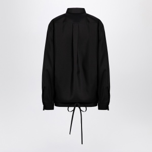 Valentino Black shirt with drawstring - Img 2
