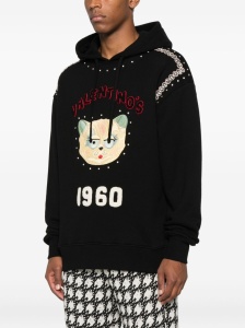 Valentino Cat-embroidered hoodie - Img 4