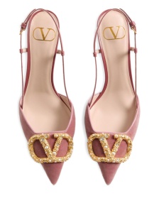 Valentino Garavani 80mm VLogo Signature embellished pumps - Img 2