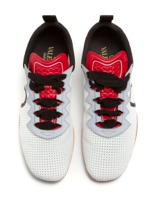 Valentino Garavani Chromathon Sneaker in Perforated Nappa Leather - Img 3