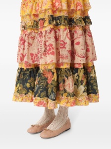 Valentino Garavani Quiltie 67 Ballerina in quilted nappa - Img 2