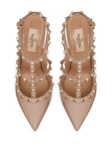 Valentino Garavani Rockstud Décolleté With 100mm Straps - Img 3
