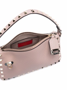 Valentino Garavani Rockstud small leather shoulder bag - Img 4