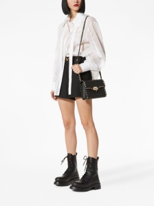 Valentino Garavani Rockstud small leather shoulder bag - Img 3