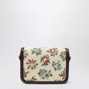 Valentino Garavani Small bag 9TO5 in jacquard fabric Papier Floral - Img 2