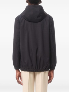 Valentino Nylon Hooded Jacket with VLogo Patch - Img 3