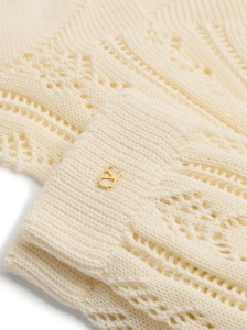 Valentino Perforated Cotton Socks with Vlogo - Img 3
