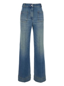 Victoria Beckham Jeans Clear Blue