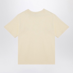 Wales Bonner Organic cotton light yellow T-shirt - Img 2