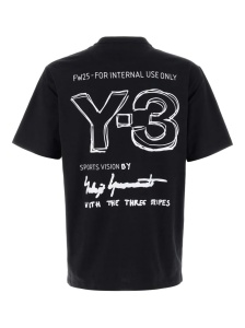 Y-3 T-shirts and Polos Black - Img 2