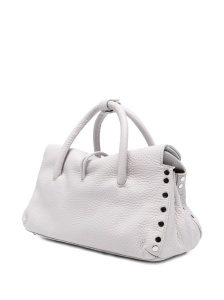 Zanellato Dotta small bag in hammered leather - Img 3