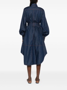 Zimmermann Belted denim shirt dress - Img 2