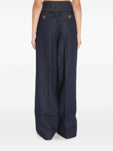 Zimmermann Hypnotic high-waist pleated wide jeans - Img 3