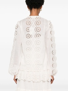 Zimmermann Lucky embroidered blouse - Img 2