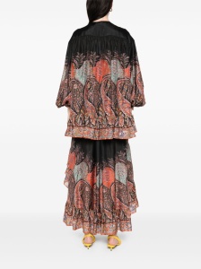 Zimmermann Rhiannon Ruffle Blouse with Puff Sleeves - Img 3